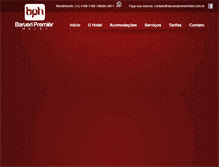 Tablet Screenshot of barueripremierhotel.com.br